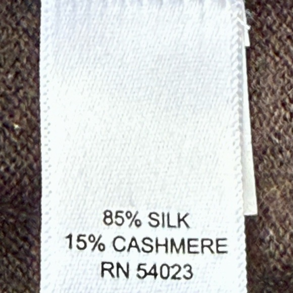 Banana Republic Silk Cashmere 1/4 Zip Sweater — Size L - Picture 5 of 9